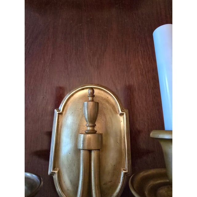 Mid-Century Modern Vintage Mid Century Modern E F Caldwell Attributed Sconce For Sale - Image 3 of 6