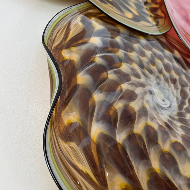 Contemporary Blown Glass Wall Art by Thomas Long For Sale - Image 3 of 5