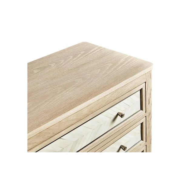 Chevron Parquetry Dresser For Sale - Image 4 of 4