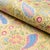 Schumacher SAMPLE - Schumacher Peggy Paisley Fabric In Lemonade For Sale - Image 4 of 4