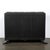 Art Deco Walnut & Black Lacquer Curved-Front Cabinet W/ Verde Saint Denis Top For Sale - Image 10 of 15