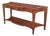 Vintage Dessin Fournir Neoclassical Style Mahogany Serpentine Console Table For Sale