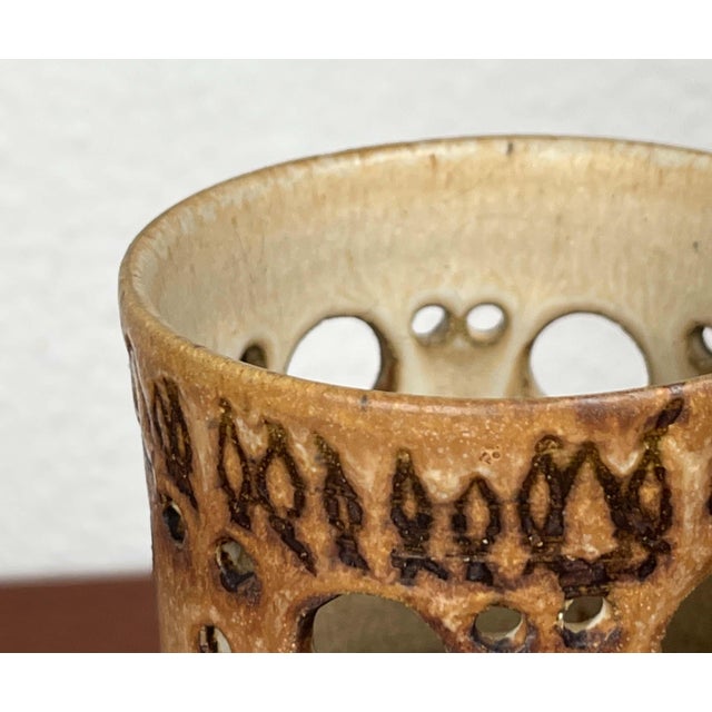 Mid-Century Modern Danish Studio Pottery Vase from Stougaard Keramik, 1960s, in Very Good conditions. Designed 1960 to...