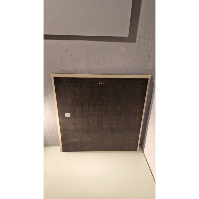 Glass Square Mirror with Turned Spheres from Rima Desio, 1990s For Sale - Image 7 of 11