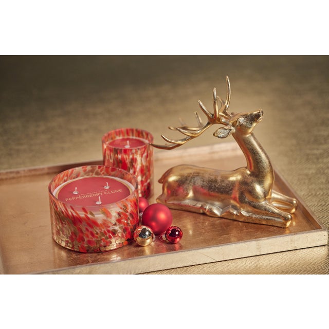 Our Spangled jars are hand poured with our classic holiday blend for great scent throw. The traditional and festive...