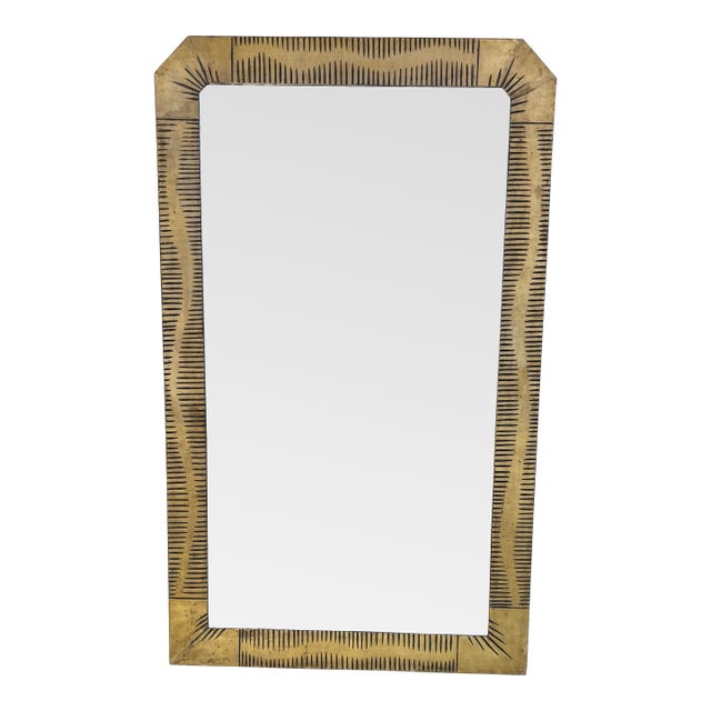 Early 20th Century French Art Deco Style Wall Mirror For Sale