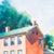 Illustration Corner House and Car - Tomoko Parry, C. 1990s For Sale - Image 3 of 10