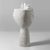 Paint Concrete Sculptural Side Table by Donatas Žukauskas For Sale - Image 7 of 14