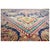 Textile Antique Persian Tabriz Wool 10X13 Navy, Rose, Rust & Ivory Handmade Area Rug #1140102 For Sale - Image 7 of 9