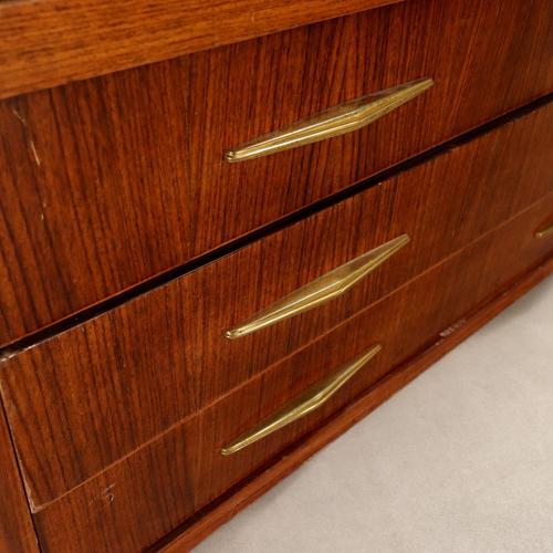 Mid-Century Wood Veneer Wardrobe, 1960s For Sale - Image 5 of 10