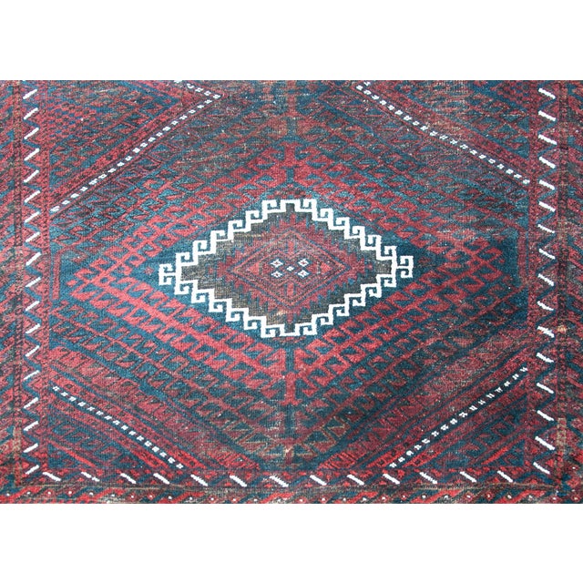 Vintage Afghani Baluch Rug For Sale - Image 13 of 13