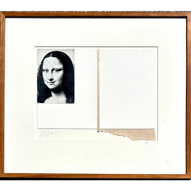 Vintage Boho Mixed Media Collage For Sale - Image 4 of 13