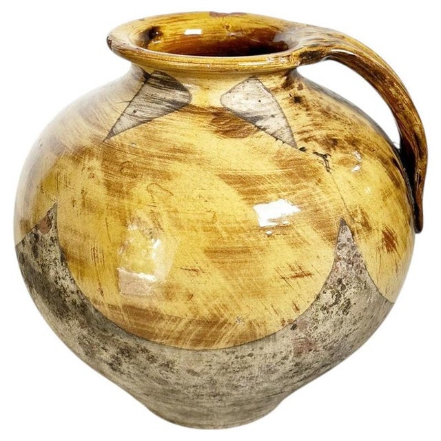 Vintage French Glazed Pottery Jar, 1960s For Sale - Image 12 of 12