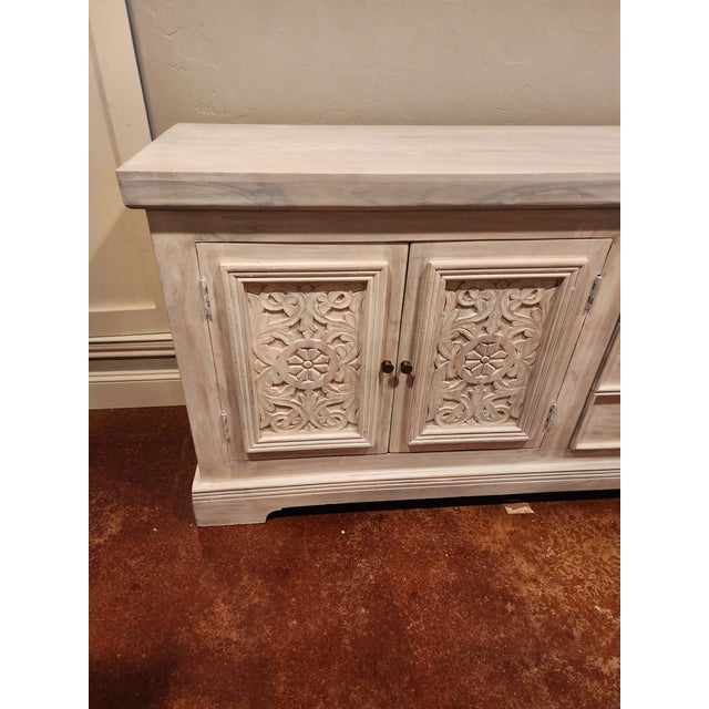 Big White Credenza For Sale - Image 9 of 11