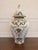 Ceramic Monumental Signed Italian Hand-Painted Porcelain Lidded Urn by M. Dalla Costa, 35" For Sale - Image 7 of 12