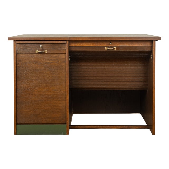 Desk in Oak, 1950s For Sale