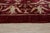 Contemporary 10x14 Majestic Artisan Coral Starburst Medallion Handknotted Afghan Wool Rug For Sale - Image 3 of 7