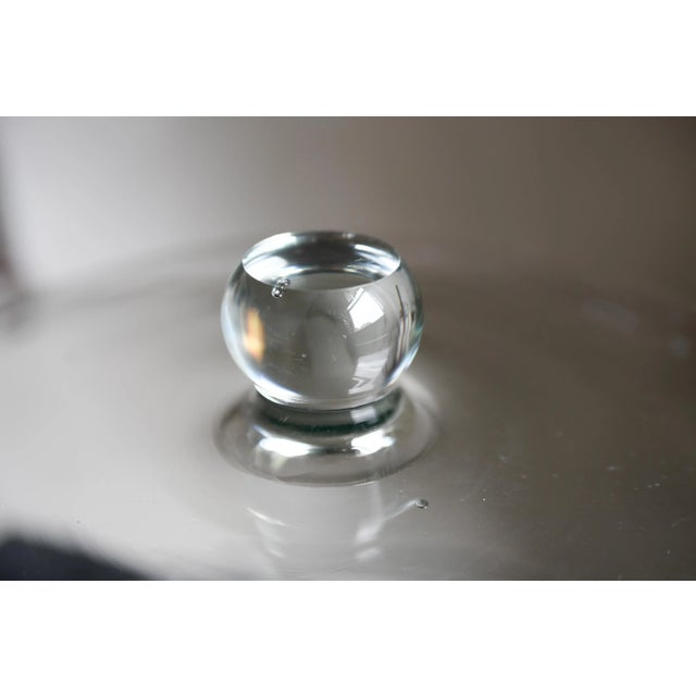 Transparent Early 20th Century French Patisserie Cake Stand Cheese Cover Bell For Sale - Image 8 of 13