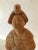 1940s Terracotta Chinese Ancestor Sculpture on Lucite Base For Sale - Image 5 of 11