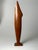 Mid-Century Modern Large Mid-Century Hand-Carved Sculpture of a Woman with Boat and Paddle, 1960s, Teak For Sale - Image 3 of 18