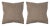 Transitional Teddy Pewter 22x22 Pillow, A Pair For Sale - Image 3 of 3