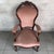 Antique Louis XV Armchair, Upholstered Fabric, Carved Wood, 20th Century For Sale - Image 5 of 11