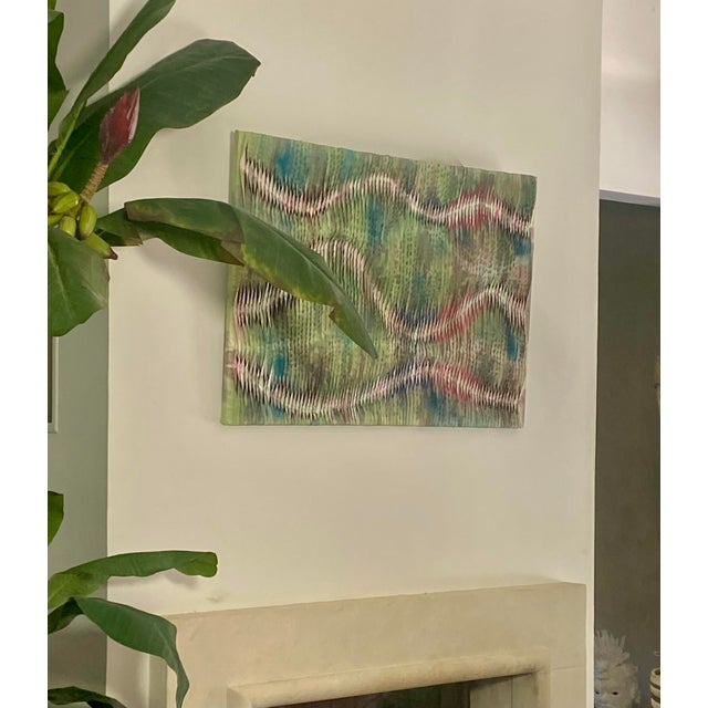 Springtime, 2023, Textile Artwork For Sale - Image 9 of 12