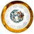 Mid 20th Century 22 Carat Crest-O-Gold Dinner Plates by Sabin - Set of 8 For Sale - Image 6 of 13