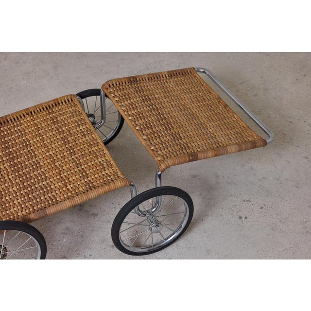 Metal F41-E Chaise Longue by Marcel Breuer for Tecta, 1984 For Sale - Image 7 of 10