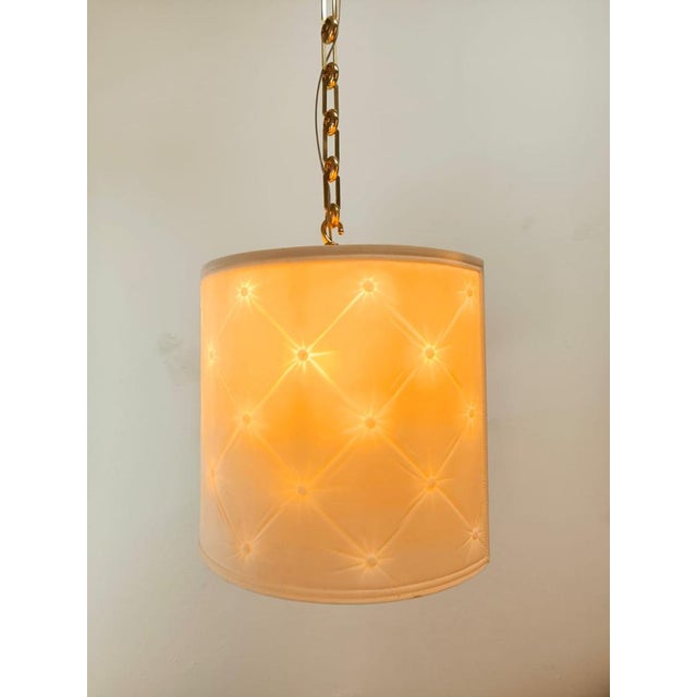 Gold Brass Pendant Lamp For Sale - Image 10 of 18