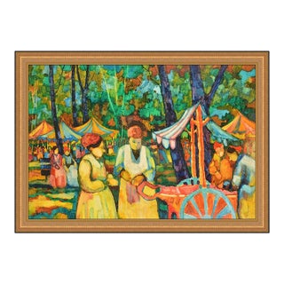 Mid 20th Century Celebrations in Bloom, Donald Purdy For Sale