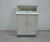 Vintage metal bathroom cabinet or mobile bathroom sideboard, 2-door, by baisch from around the 1960s, with top and acrylic...