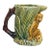 Majolica Monkey/Branch Ceramic Pitcher For Sale
