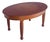 Danish Oval Oak Dining Table, 1950s For Sale - Image 10 of 10