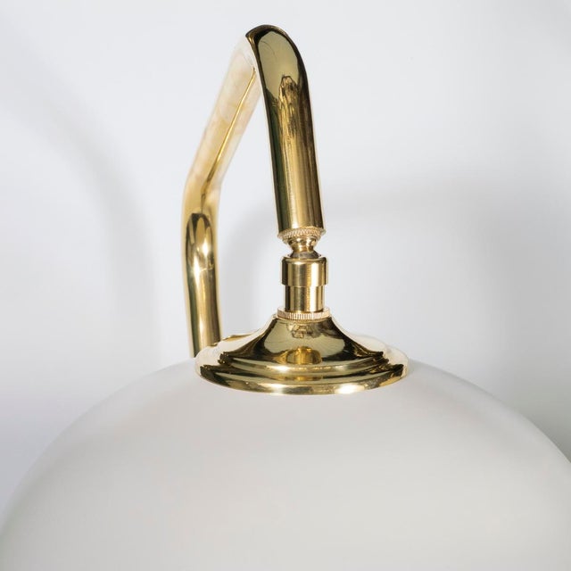 Pair of mid-century style articulated sconces For Sale - Image 4 of 13