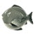 Vintage Mid-Century Modern Ceramic Olfaire Majolica Fish Oceanic Plate For Sale