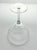 Contemporary Modern Minimalist Set of 4 Clear Glass Margarita Glasses For Sale In Dallas - Image 6 of 6