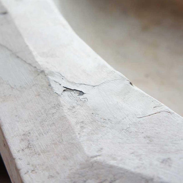 French Gothic Revival Hard Stone Fountain Pedestal Basin For Sale - Image 10 of 16