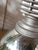 1980s Zumtobel Staff Industrial Pendant Lamp, designed by Charles Keller Design. Original plastic designer lampshades....