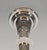 Georges Leleu French Art Deco Chandelier 1930s - Nickeled Bronze 6-Light Stepped Cone For Sale - Image 13 of 17