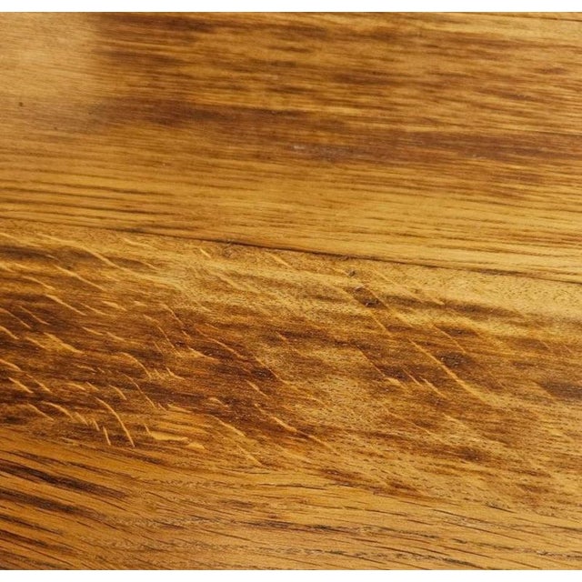 Art Deco Oak Side Table, 1930s For Sale - Image 9 of 16