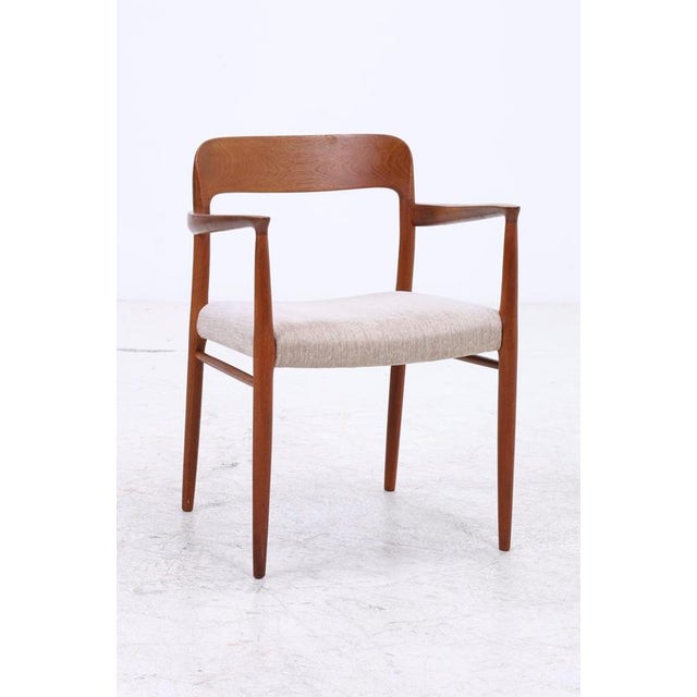 2000 - 2009 No 56 Armchairs in Teak by Niels Otto Møller, Set of 2 For Sale - Image 5 of 18
