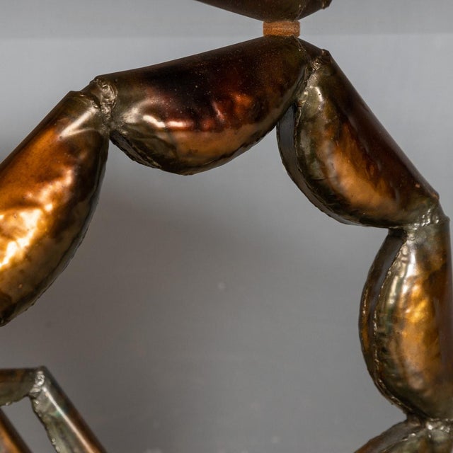 Vintage Metal Scorpion Shaped Coffee Table, 1970 For Sale - Image 16 of 18