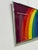 Rare Otto Piene "Rainbow" Serigraph on Canvas, Signed For Sale - Image 11 of 13