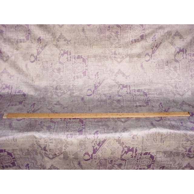 Ralph Lauren Cornlius Ikat Velvet Amethyst Upholstery Fabric 5 1/2
