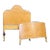 1920s Art Deco Burlwood Twin Headboard & Footboard For Sale