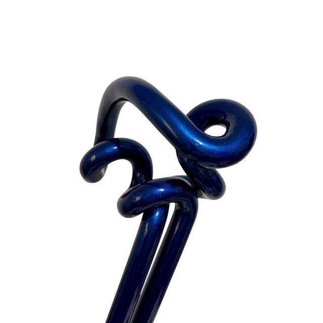 Bruce White, Large Abstract Sculpture Bruce White Outdoor Suitable Steel with Enamel Painting, c.1980's For Sale - Image 9 of 12