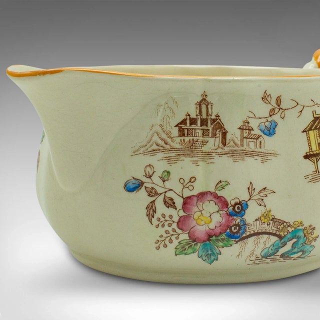 Ceramic 1950s Vintage English Ceramic Saucing Jug For Sale - Image 7 of 10