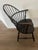Wood 19th Century Wood Spindle Sac Back Windsor Farmhouse Armchair For Sale - Image 7 of 12