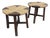 Set of Straw Stools, 1960s For Sale
